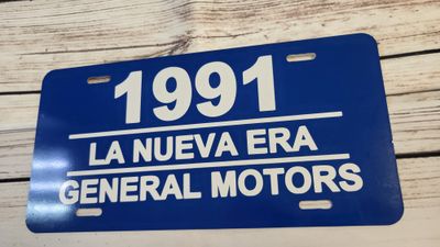 Chevrolet Cheyenne La nueva era plate