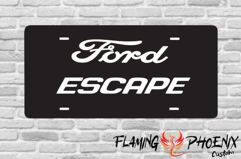 FORD ESCAPE PLATE