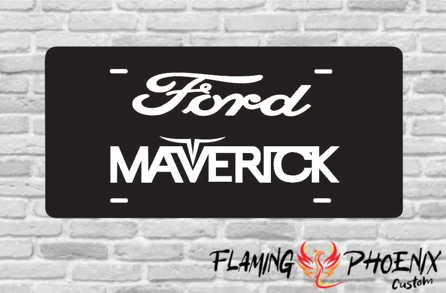 FORD MAVERICK PLATE