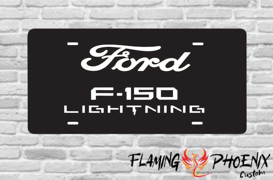 FORD F-150 LIGHTNING PLATE