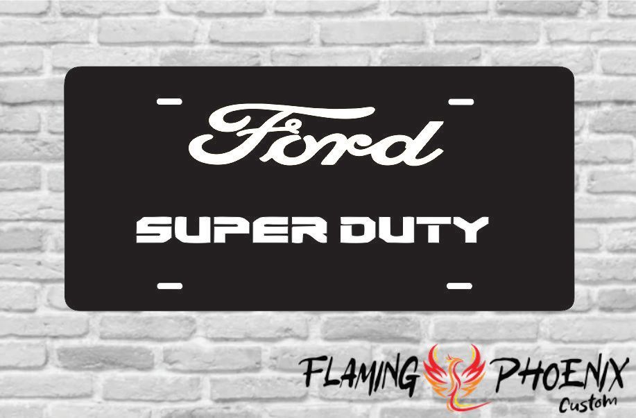 FORD SUPERDUTY PLATE