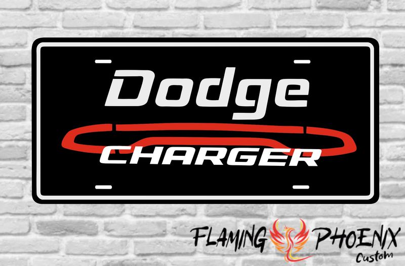 DODGE CHARGER REAR LIGHTS PLATE