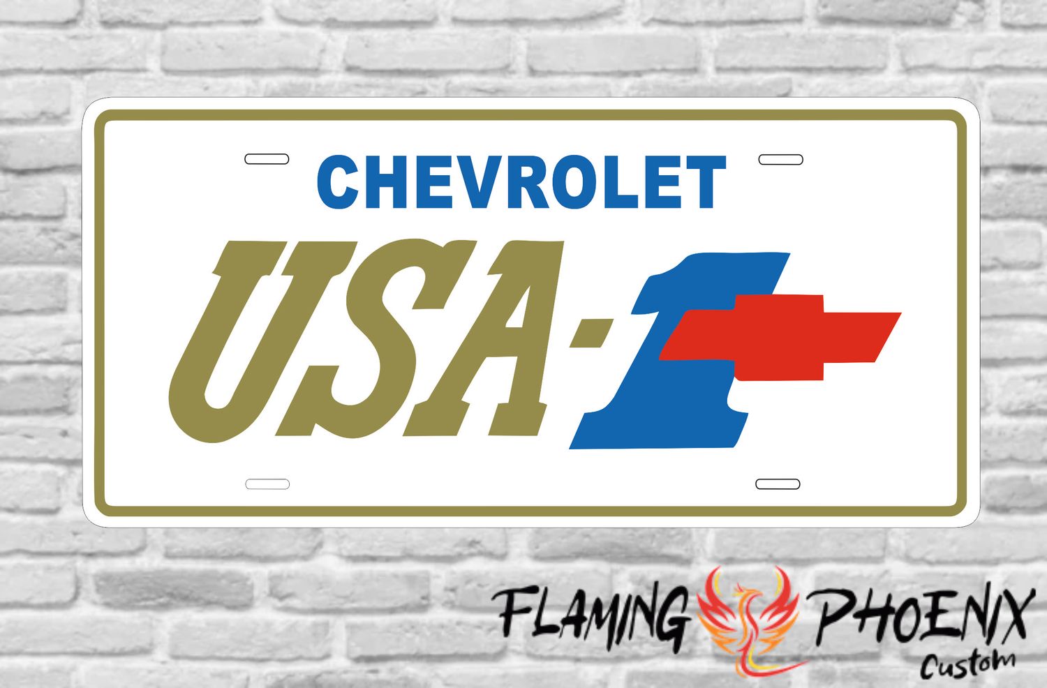 CHEVROLET USA 1 PLATE