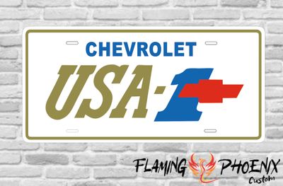 CHEVROLET USA 1 PLATE