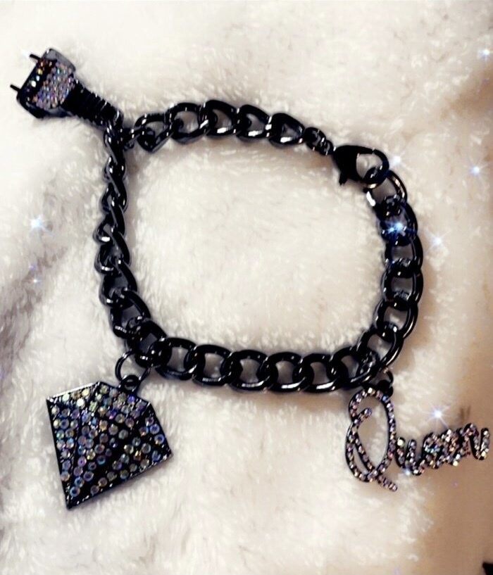 Gun Metal Link Bracelet