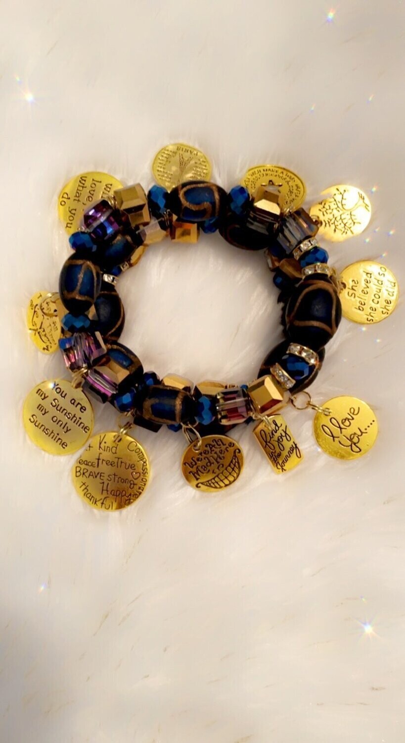 Golden Blue Passion