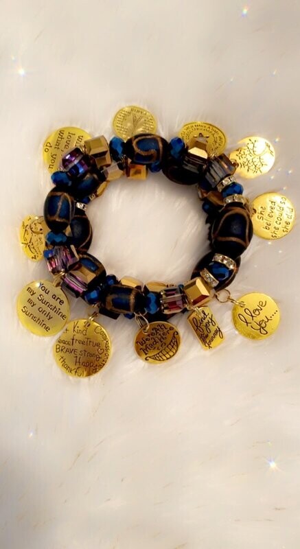 Golden Blue Passion