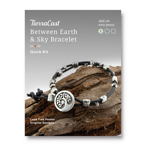 Between Earth & Sky Bracelet Kit, Antiqued Silver Plate