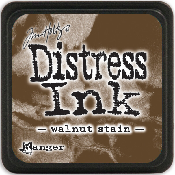 Distress Mini Ink Pad - Walnut Stain