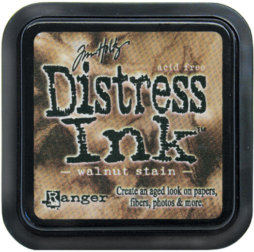 Distress Ink Pad - Walnut Stain