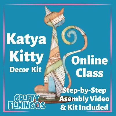 Katya Kitty Home Decor Online Class and Kit
