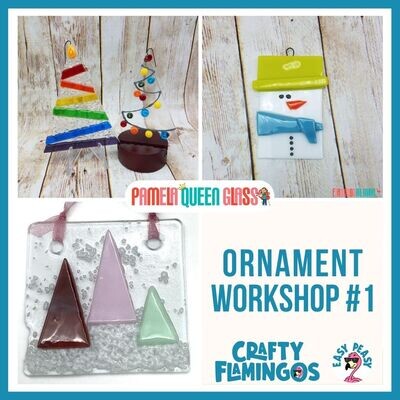 Fused Glass Ornaments #1 Project WORKSHOP