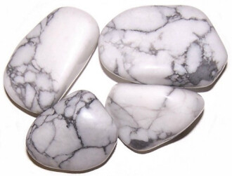 White Howlite x24