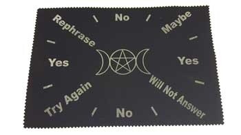 Triple Moon Pentagram Pendulum Mat