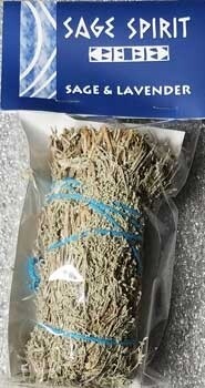 Sage &amp; Lavender smudge stick 5&quot;