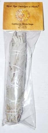 California White Sage smudge stick 7&quot;