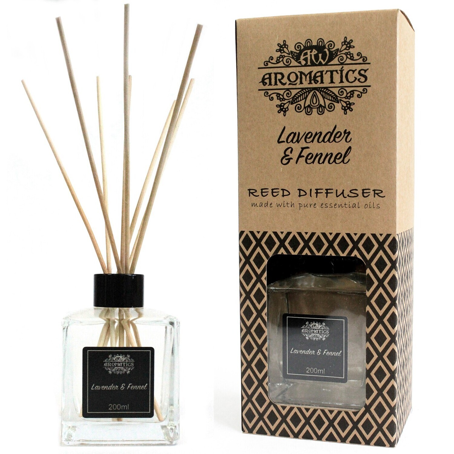 Lavender &amp; Fennel Essential Oil Reed Diffuser