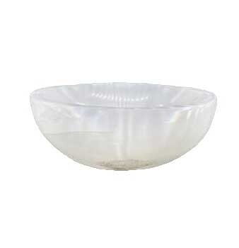 4&quot; Selenite Oval bowl