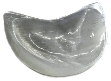 4&quot; Selenite Half Moon bowl