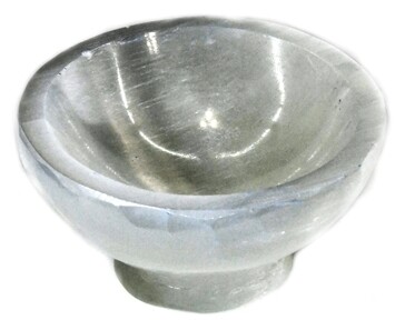 4&quot; Selenite Stand bowl