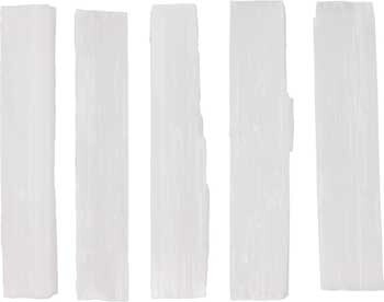 4&quot; Selenite mini sticks (5 pack)
