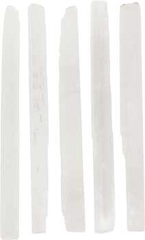 6&quot; Selenite sticks (5 pack)