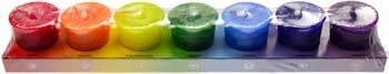 7 Pack Chakra Votive Candles