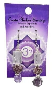 Solar Plexus chakra earrings