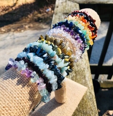 Chip Stone Bracelets