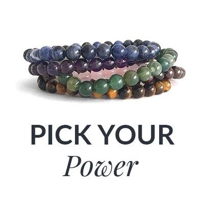 Gemstone Power Bracelets