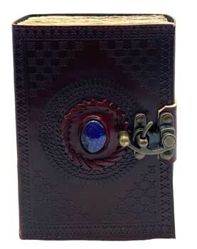 Lasis Stone Aged Looking Paper leather w/ latch