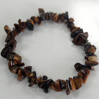 Tigers Eye chip bracelet
