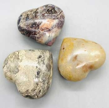 2&quot; Dolomite heart