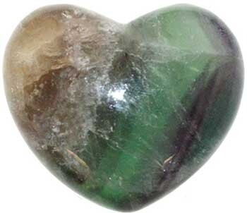 Fluorite Heart (1 3/4&quot;)