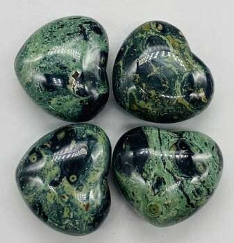2&quot; Jasper, Kambaba heart