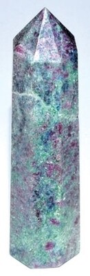 3&quot;+ Ruby Fuchsite obelisk