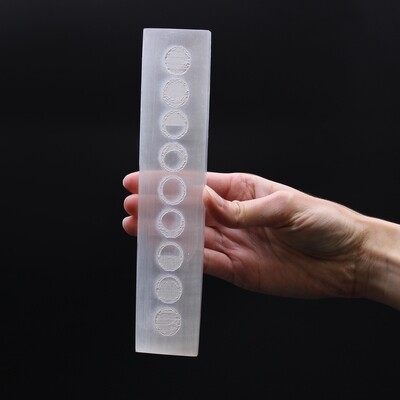 Flat Bar Charging Plate 20cm - Moon Phases