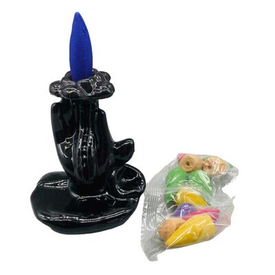 3 1/2&quot; Flower &amp; Hand backflow burner