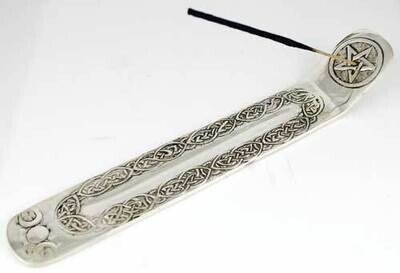 Pentagram and Triple Moon ash catcher