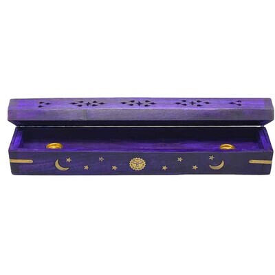 12&quot; violet Sun &amp; Moon Flip Top ash catcher