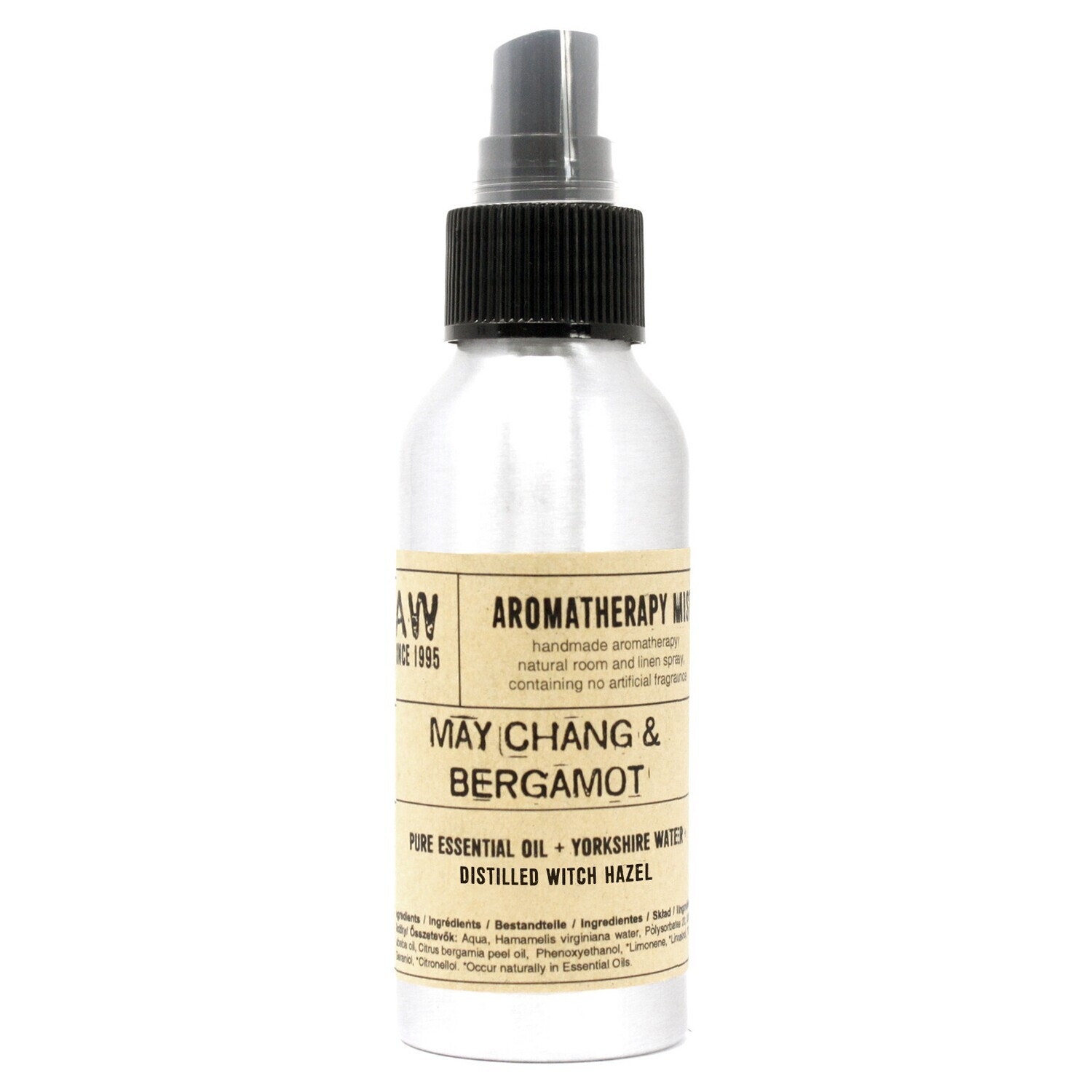 May Chang &amp; Bergamot Essential Oil Mist