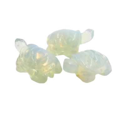 1.5&quot; Opalite Turtle (2/pk)