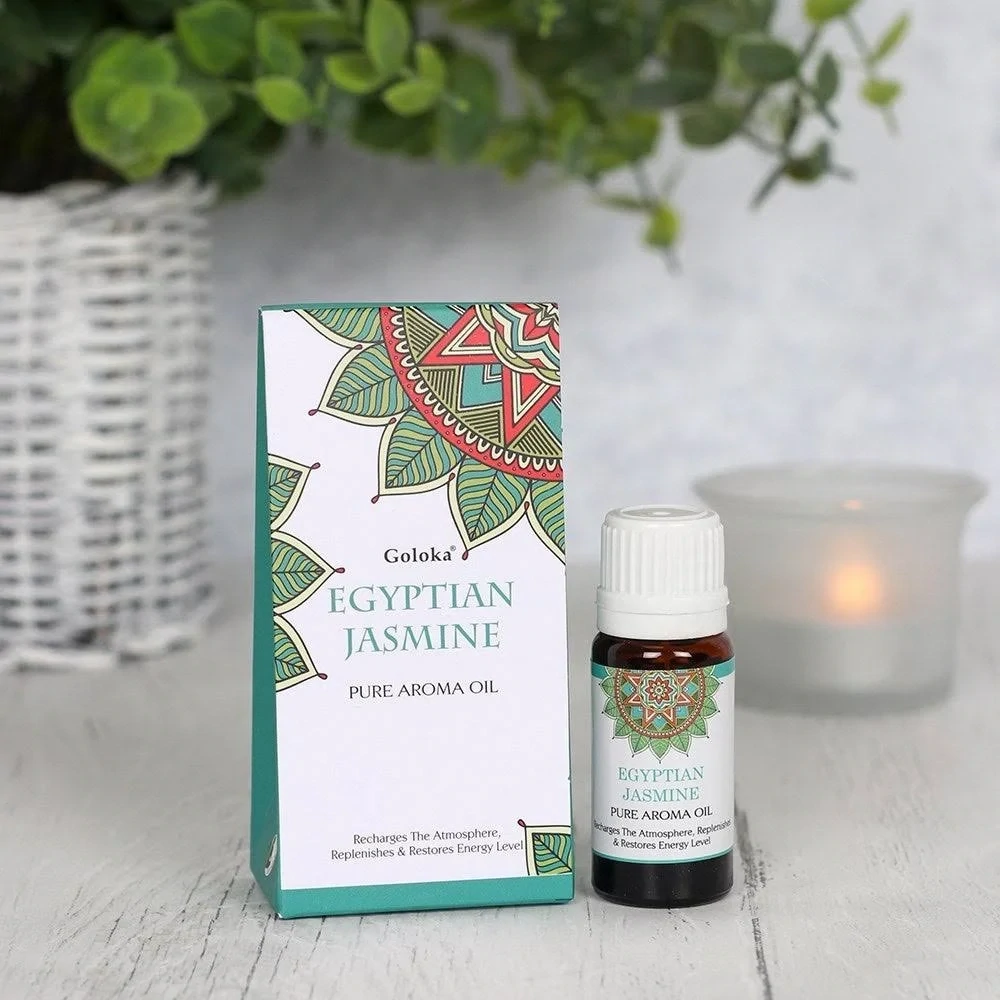 Egyptian Jasmine Goloka Pure Aroma Oil (10ml)