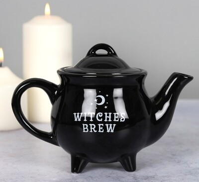 Witches Brew Ceramic Black Tea Pot