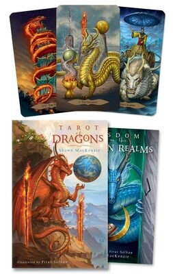 Tarot of Dragons deck &amp; book by Shawn MacKenzie