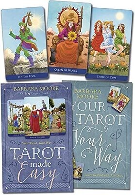 Tarot Made Easy (deck and book) by Barbara Moore