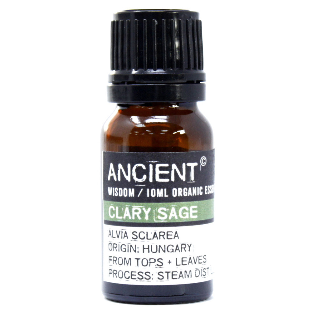 Clary Sage Organic Essential Oil (10ml)
