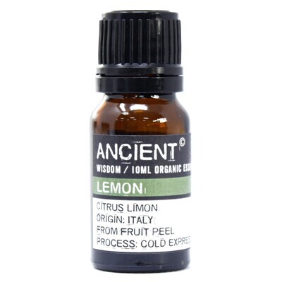 Lemon Organic Essential Oil (10ml)