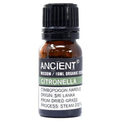 Citronella Organic Essential Oil (10ml)