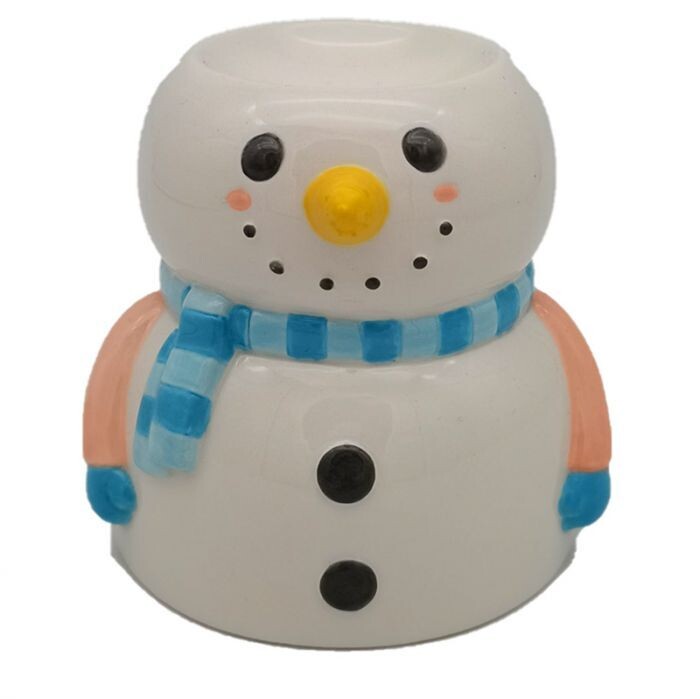 Snowman Shaped Ceramic Oil Burner